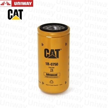 1R 0750 Cat Digger Parts C Fuel Filter Fits C9 3306 Engine 966G Wheel Loader OEM