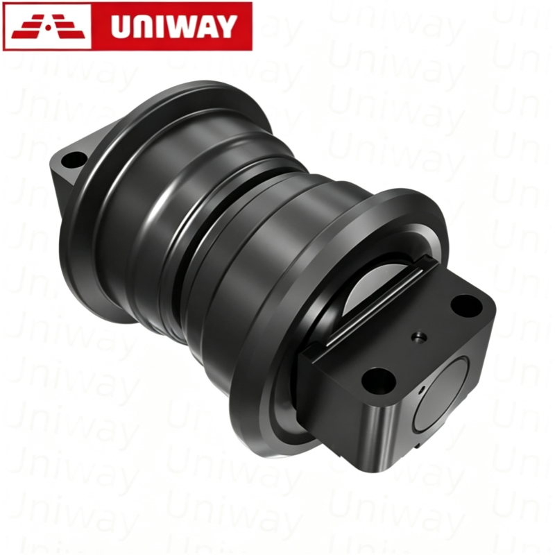 Replacement Track Roller 5071285-E_450 Single Flange Bottom Roller For Cat HeavyDuty Excavator Chassis Parts