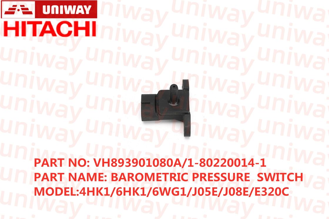 1‑80220014‑1 Original Boost Sensor Genuine Hitachi Replacement Spare Parts Compatible With Isuzu 4HK1 6HK1 ZX200 ZX250 ZX280 Excavator