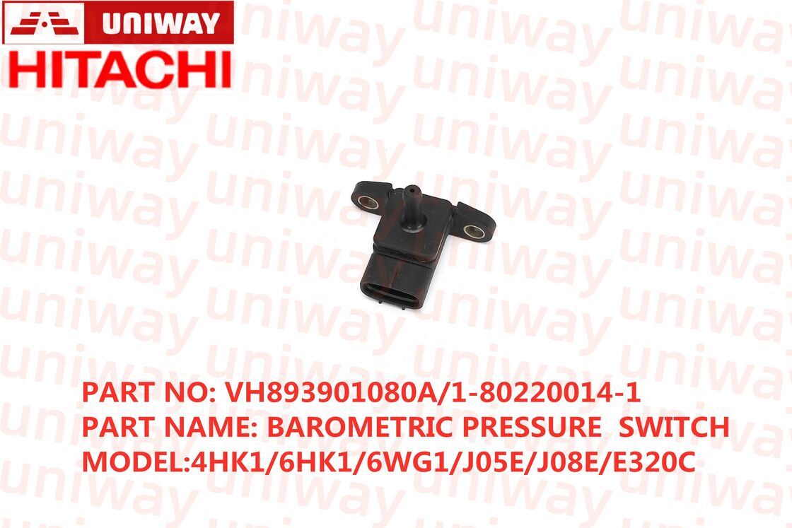 1‑80220014‑1 Original Boost Sensor Genuine Hitachi Replacement Spare Parts Compatible With Isuzu 4HK1 6HK1 ZX200 ZX250 ZX280 Excavator