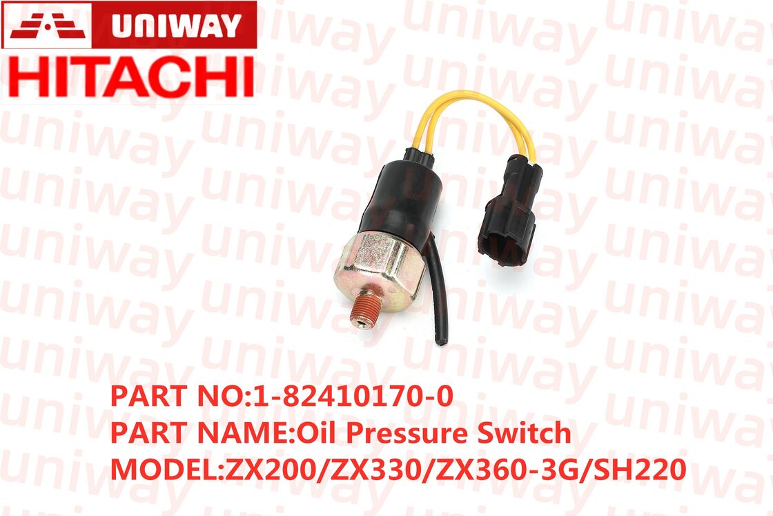 Hitachi Original 1‑82410170‑0 Oil Pressure Sensor Spare Component For Isuzu 4BG1 6BG1 Engine ZX200 ZX210 ZX230 Excavator