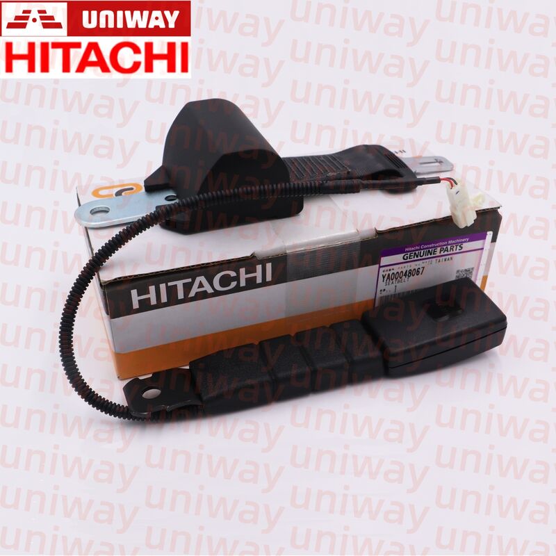 Excavator Repair Spare Components YA00048067 Genuine Seat Belt Compatible With Hitachi ZX130 ZX170 ZX200 Isuzu 4HK1 6HK1 Engine