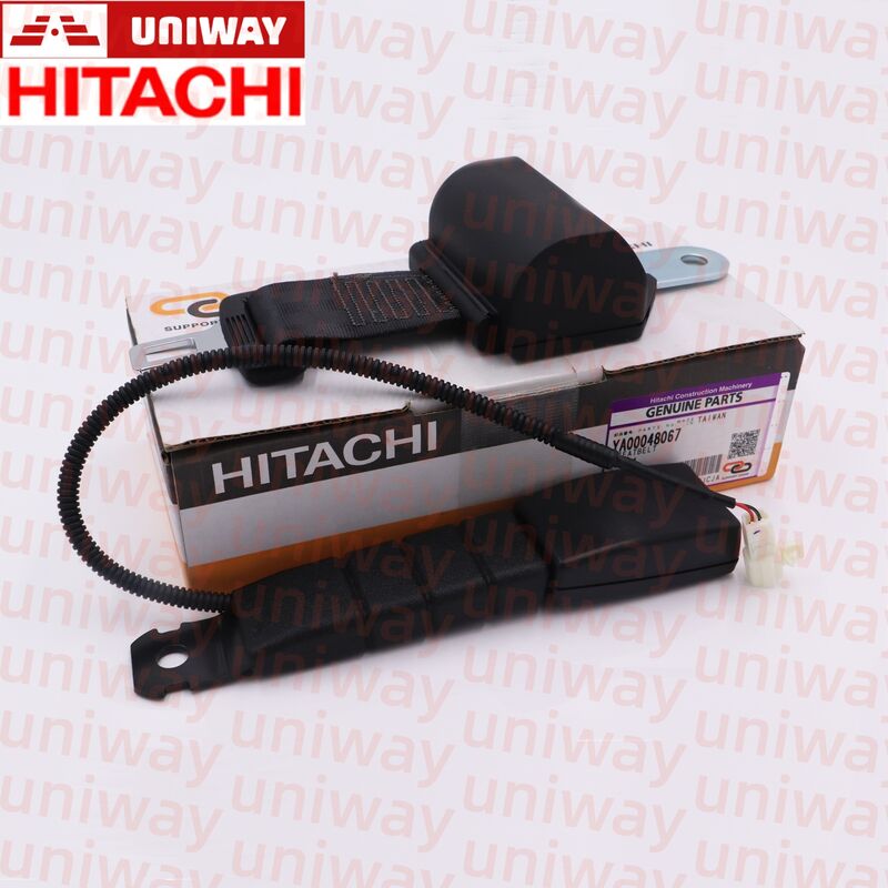 Excavator Repair Spare Components YA00048067 Genuine Seat Belt Compatible With Hitachi ZX130 ZX170 ZX200 Isuzu 4HK1 6HK1 Engine