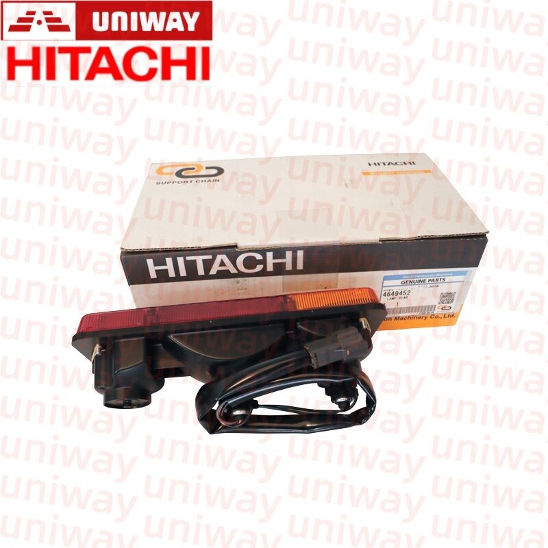 Genuine 4649452 Rear Warning Lamp Fit Isuzu 4HK1 6HK1 Engine For Hitachi ZX140 ZX145 ZX170 Excavator Spare Components