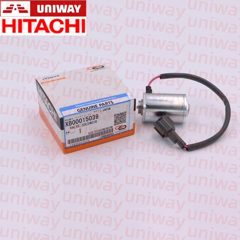 Solenoid Valve XB00015039 Genuine Replacement For Hitachi ZX200 ZX210 ZX240 Excavator Isuzu 4HK1 6HK1 Engine Parts