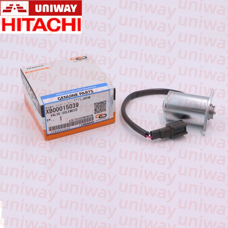 Solenoid Valve XB00015039 Genuine Replacement For Hitachi ZX200 ZX210 ZX240 Excavator Isuzu 4HK1 6HK1 Engine Parts