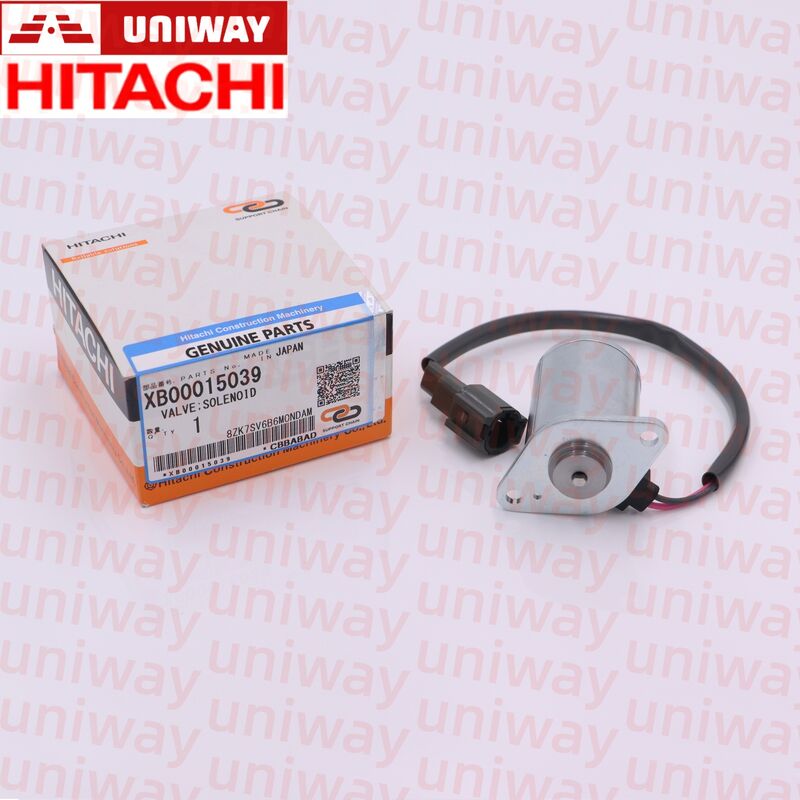 Solenoid Valve XB00015039 Genuine Replacement For Hitachi ZX200 ZX210 ZX240 Excavator Isuzu 4HK1 6HK1 Engine Parts