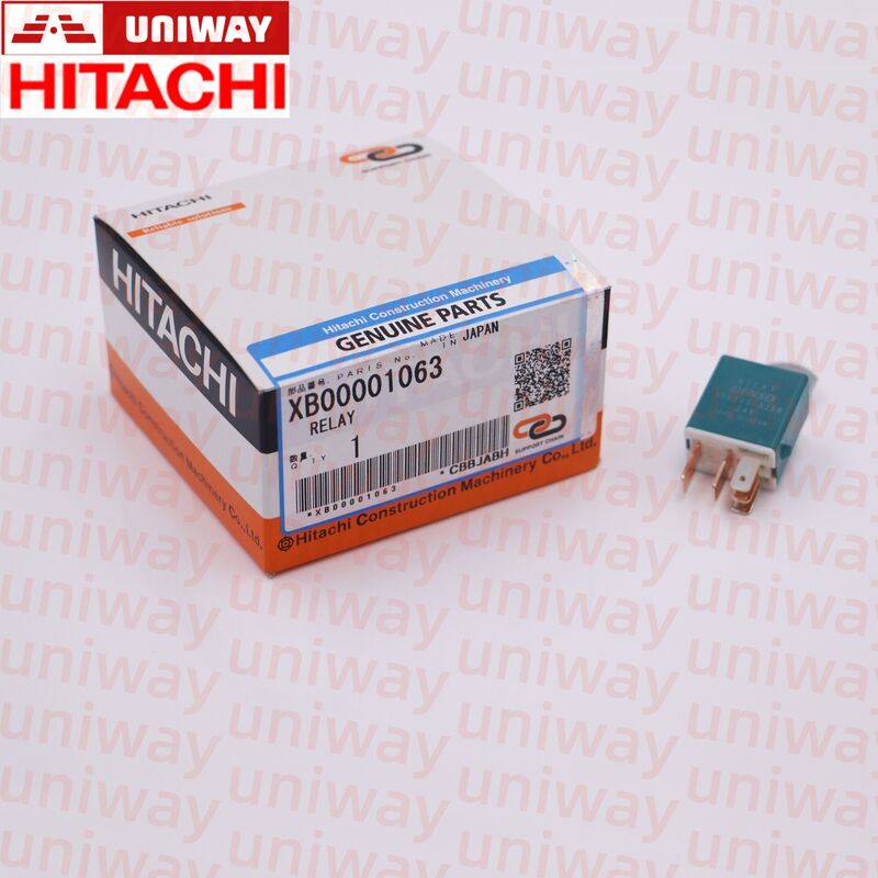 XB00001063 Genuine Excavator Relay Hitachi ZX450 ZX470 ZX480 Isuzu 6HK1 6WG1 Engine Electrical Repair Parts