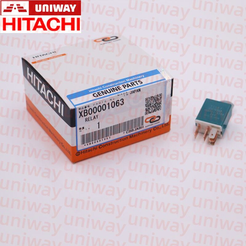 XB00001063 Genuine Excavator Relay Hitachi ZX450 ZX470 ZX480 Isuzu 6HK1 6WG1 Engine Electrical Repair Parts
