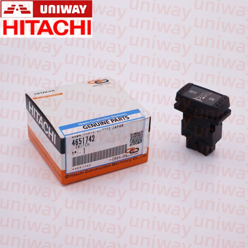 High‑Grade Genuine 4651742 Switch Fit Hitachi ZX120 ZX200 ZX240 Excavator Isuzu 4HK1 6HK1 Diesel Motor