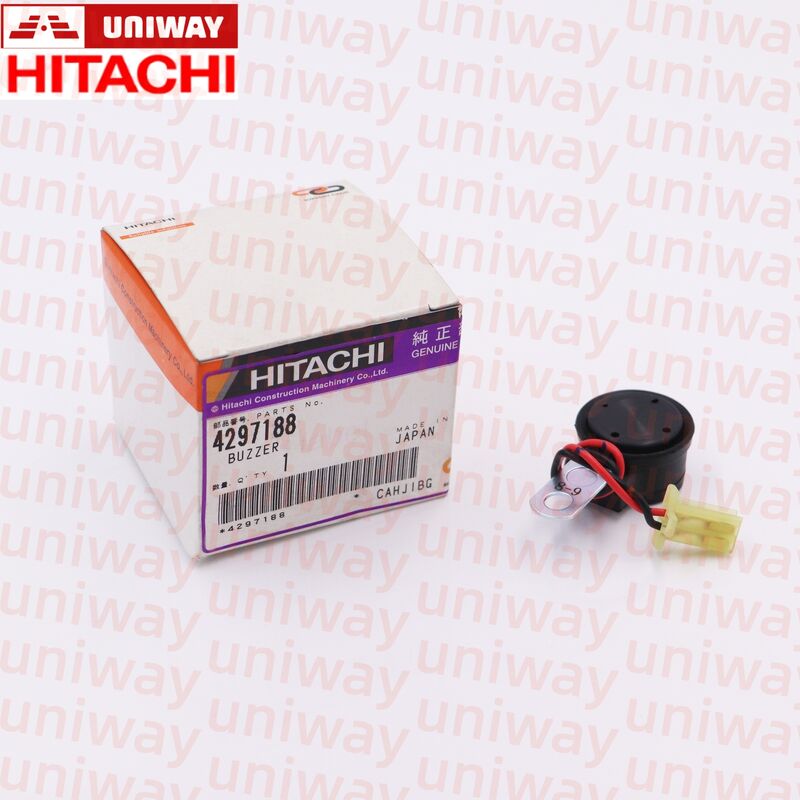 Trusted Plant‑Supplied 4297188 Buzzer Hitachi EX100 120 135 Heavy Construction Excavator Isuzu 6HK1 6WG1 Alert Signal Spare Part