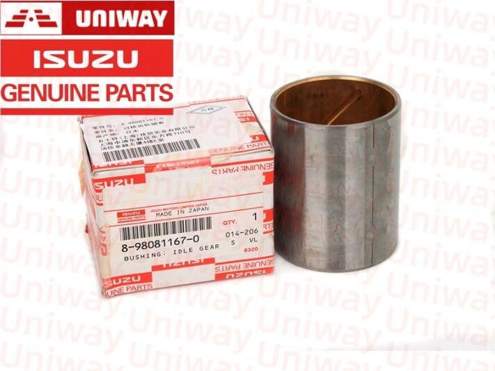 ISUZU Genuine 8980811670 8-98081167-0 1093301130 1-09330113-0 BUSHING; IDLE GEAR for 600C LC JD, 670G LC, 870G LC