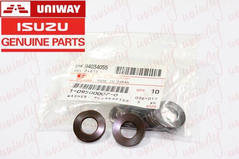 ISUZU GENUINE WASHER; PL,ADAPTER 1095000070 1-09500007-0 FOR 600C LC JD 670G LC 870G LC